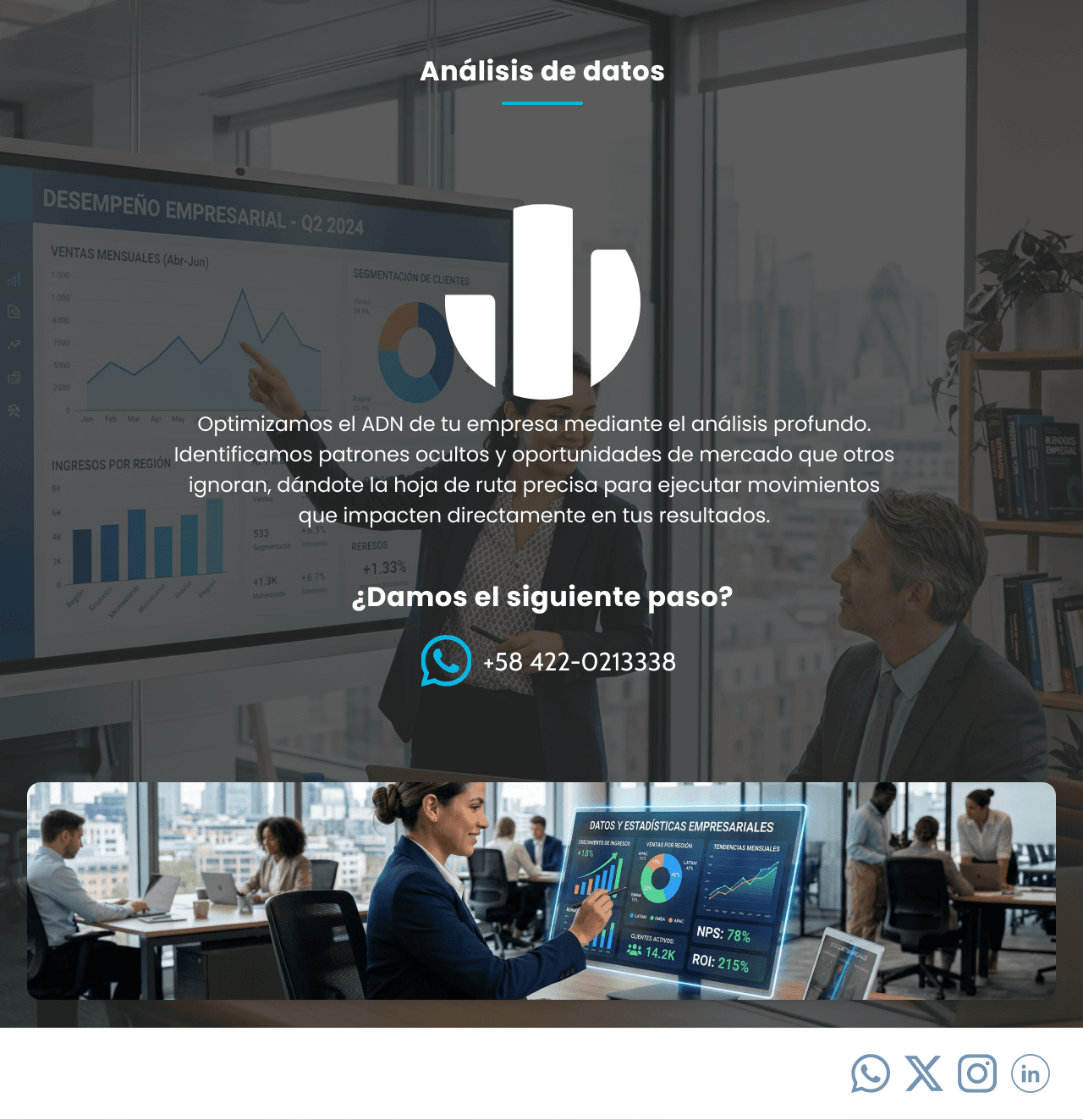 Análisis de datos desktop